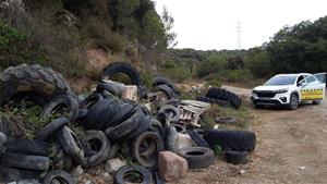 Detecten 79 abocaments amb risc d'incendi a l'Alt Penedès i Garraf, els mateixos que tot l'estiu passat. ACN