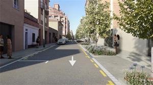 Dilluns comencen les obres de reurbanització del carrer Tossa de Mar, a Vilafranca. Ajuntament de Vilafranca