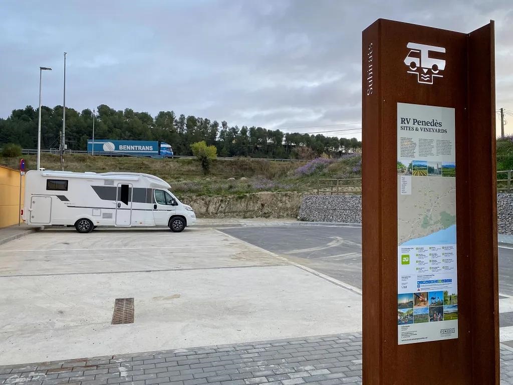 El Baix Penedès aprova el projecte i la construcció de la xarxa d'àrees d'Autocaravanes. CC Baix Penedès