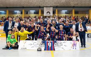 El Barça campió de la Supercopa d’Espanya. RFEP