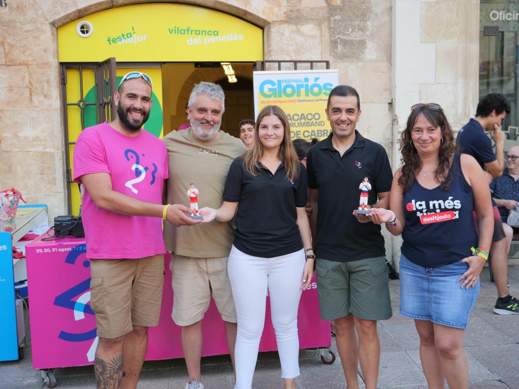 El bastoner, nova figureta de la Festa Major de Vilafranca. Ajuntament de Vilafranca