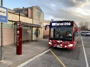 El bus de Vilafranca incorpora dos vehicles urbans híbrids. Ajuntament de Vilafranca