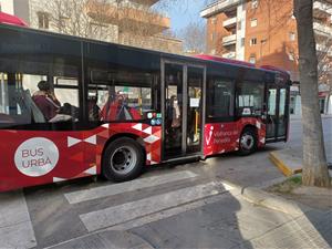 El bus de Vilafranca incorpora dos vehicles urbans híbrids