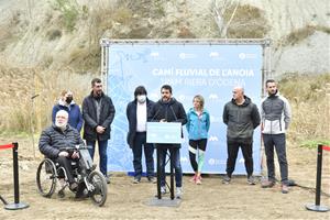 El camí fluvial de la riera d’Òdena ja és una realitat