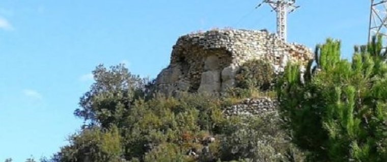 El Castellot de Garraf comença el seu procés de consolidació i millora de l’entorn. Ajuntament de Sitges