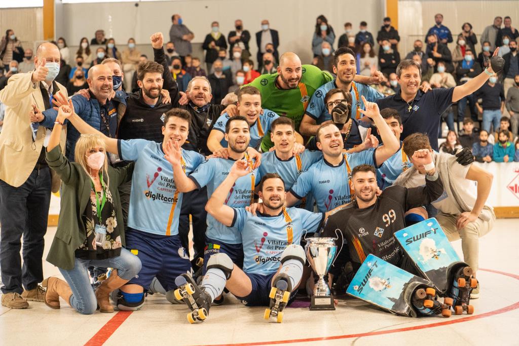 El CP Vilafranca campió de la Copa de la Princesa. Eix