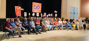 El Ger reuneix expresidents de l'entitat per celebrar els seus 50 anys. GER