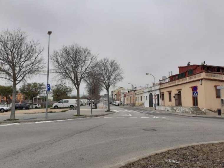 El govern de Vilanova aplica les primeres mesures de pacificació del trànsit a l'avinguda de Vilafranca. Ajuntament de Vilanova