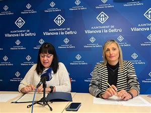 El govern municipal de Vilanova i la Geltrú valora positivament l’aprovació del pressupost 2023. Susana Nogueira
