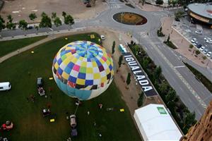 El mal temps desllueix el vol inaugural de l'European Balloon Festival d'Igualada