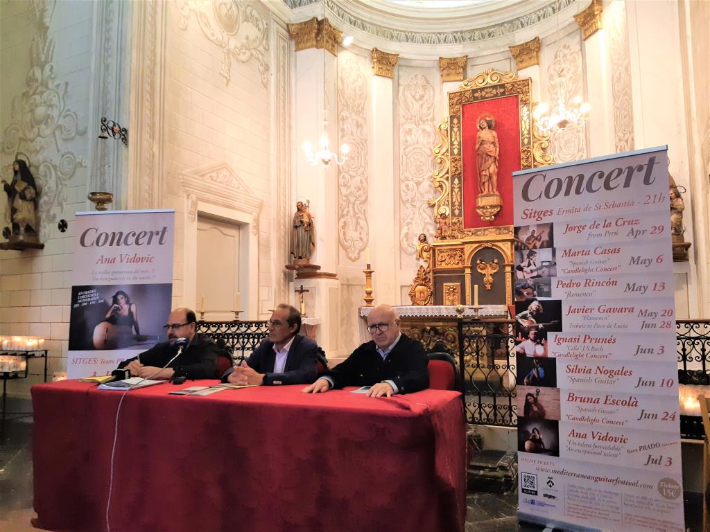 El Mediterranean Guitar Festival programa 33 concerts a Sitges de primeres figures nacionals i internacionals. Ajuntament de Sitges