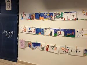 El Museu Deu acull més de 450 dibuixos d’alumnes d’escoles del Vendrell en l’exposició “I tu, què pintes?”. Ajuntament del Vendrell