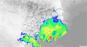 El nou radar del Servei Meteorològic de Catalunya permetrà veure la precipitació de la pròxima hora. EIX
