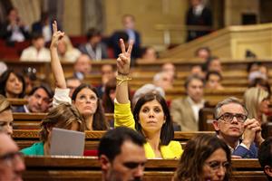 El Parlament rebutja la qüestió de confiança a Aragonès amb el vot en contra de Junts, PSC, ERC, CUP i ECP. ACN
