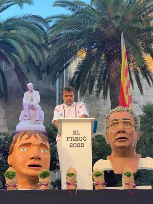 El Pregó musical i emotiu de Jordi Martí i Camps inicia la Festa Major de Sitges. Ajuntament de Sitges