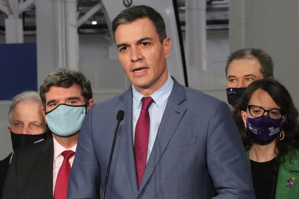 El president del govern espanyol, Pedro Sánchez a Barcelona. ACN