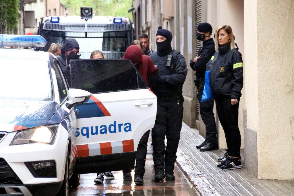 El presumpte violador d'Igualada va estar als jutjats poques hores després de l'agressió. ACN