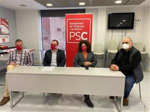 El PSC de Vilanova vaticina el trencament del govern local després de l'anunci de la CUP. PSC