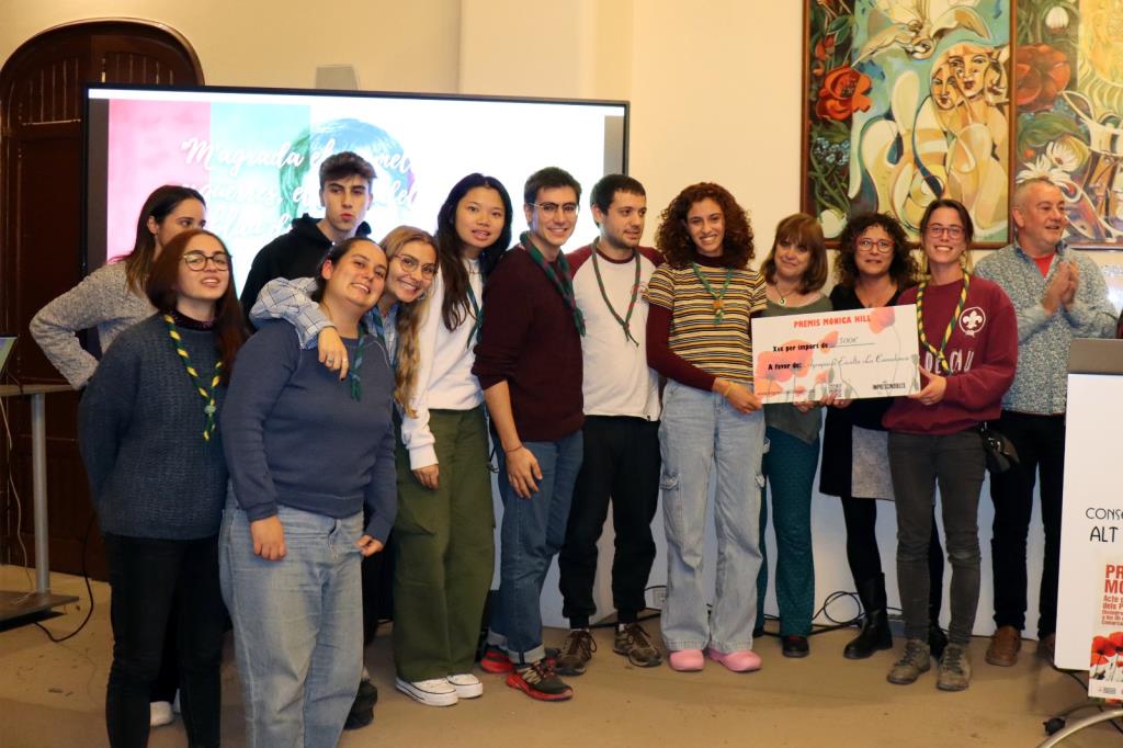 El Sindicat de Llogateres de Vilafranca guanya el primer premi Mònica Hill. EIX