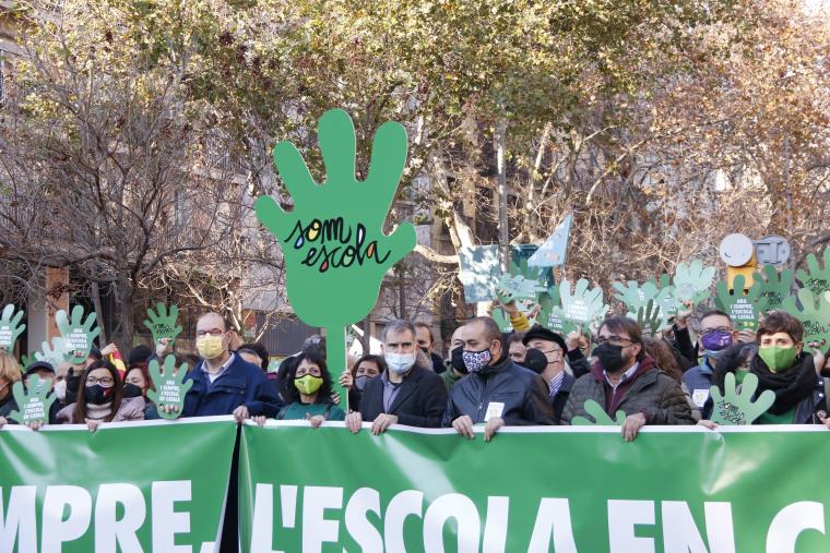 El TSJC declara ferma la sentència del 25% de castellà a les escoles i dona 10 dies a la Generalitat per executar-la. ACN