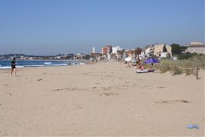 El Vendrell senyalitzarà trams de platja sense soroll. ACN