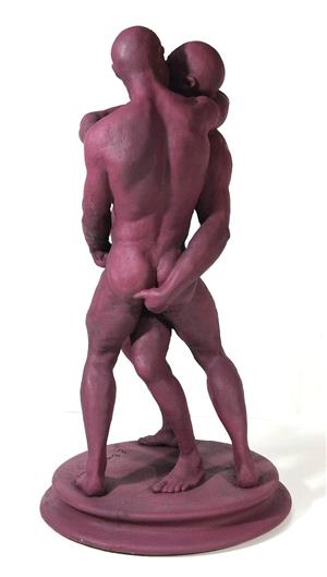 El vilafranquí Eloi Biosca, l'escultor eròtic que s'expressa a través del cos masculí