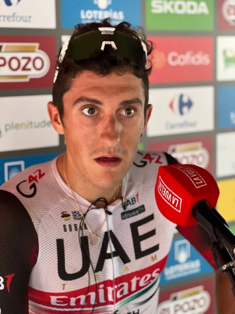 El vilanoví Marc Soler, flamant guanyador de la cinquena etapa de la Vuelta. La Vuelta