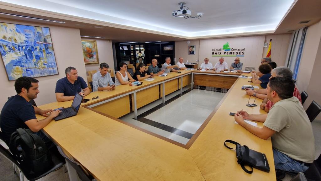 Els alcaldes del Baix Penedès es planten contra el govern per l'ampliació de l'hospital comarcal. CC Baix Penedès