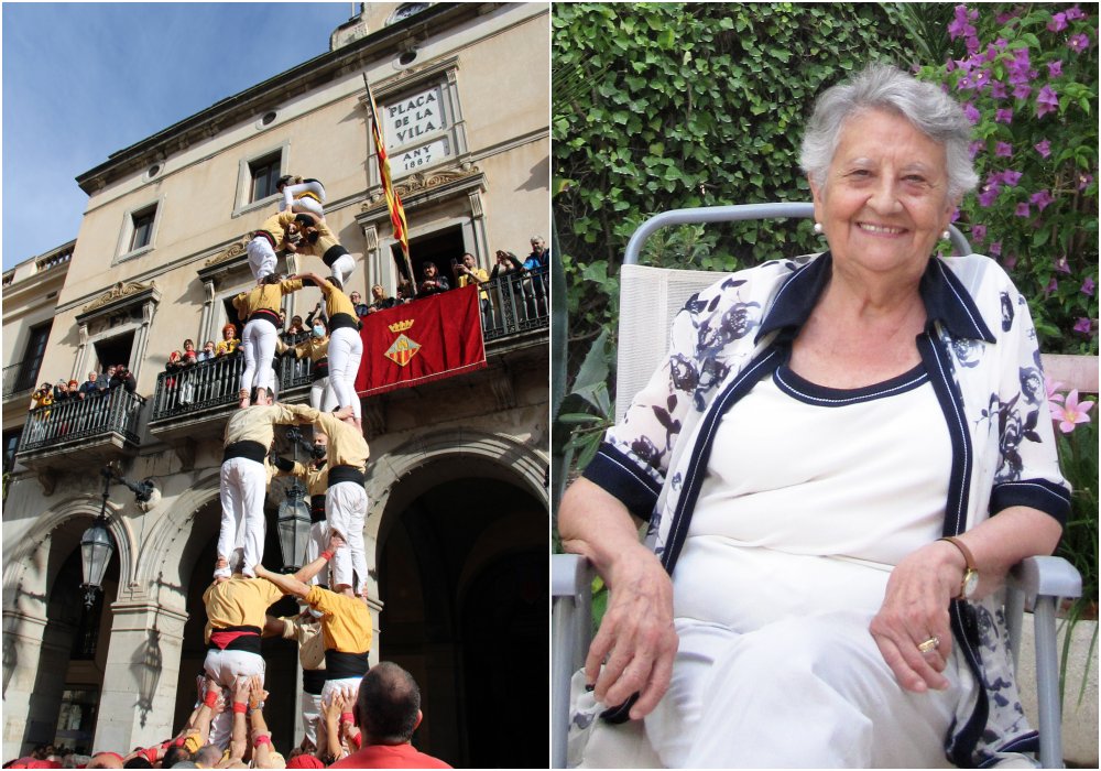 Els Bordegassos de Vilanova i la vendrellenca M. Carme Cardó, Creus de Sant Jordi. EIX