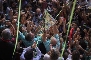 Els Castellers de Vilafranca han celebrat la victòria del 28è Concurs de Castells de Tarragona lloant el nivell exhibit per totes les colles