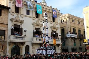 Els Castellers de Vilafranca prescindeixen de Sants a la diada de l'1 de novembre. ACN