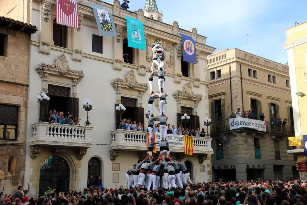 Els Castellers de Vilafranca prescindeixen de Sants a la diada de l'1 de novembre. ACN