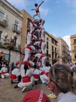 Els Falcons de Vilanova culminen l’any del 50è amb un superfocking de 50 puntes pel dia de la colla