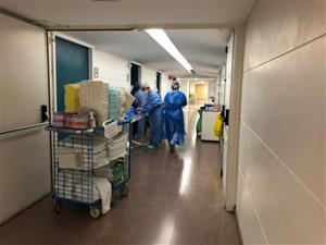 Els hospitals del Garraf i Alt Penedès sumen sis noves morts per covid en els darrers 10 dies. ACN