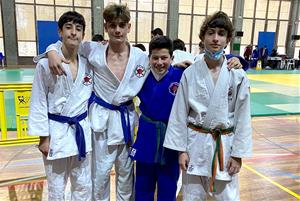 Els judoques del Club Judo Vilafranca-Vilanova