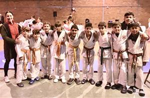 Els judoques del Club Judo Vilafranca-Vilanova