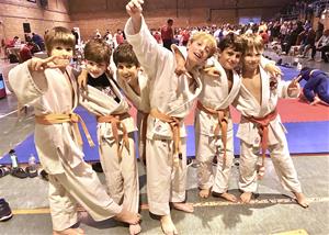 Els judoques del Club Judo Vilafranca-Vilanova