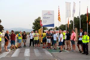 Els treballadors de Sant Gobain Sekurit de l'Arboç inicien una vaga per exigir la retirada de l'ERO i l'ERTO. ACN