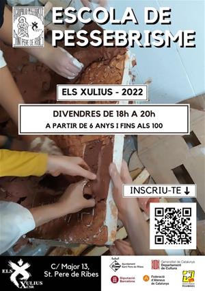 Els Xulius renova l'Escola de Pessebrisme, que estrena un nou espai dins de l'entitat. EIX