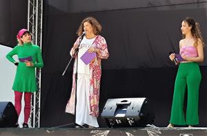 Emma Vilarassau, Loles León, Inés Hernand i Nerea Pérez de las Heras, caps de cartell del Festival Dona - Art en Femení. Ajuntament de Sitges