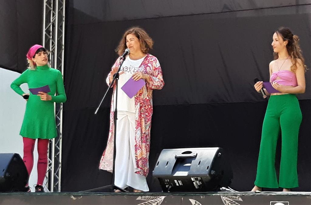 Emma Vilarassau, Loles León, Inés Hernand i Nerea Pérez de las Heras, caps de cartell del Festival Dona - Art en Femení. Ajuntament de Sitges