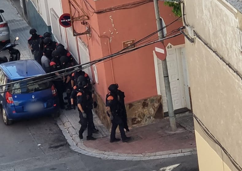 En marxa una operació antidroga a Vilanova i la Geltrú. EIX