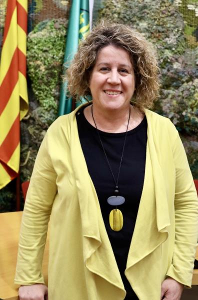 Eva Cruces, nova regidora de Promoció Turística i Comerç de Sant Sadurní d'Anoia . Ajt Sant Sadurní d'Anoia