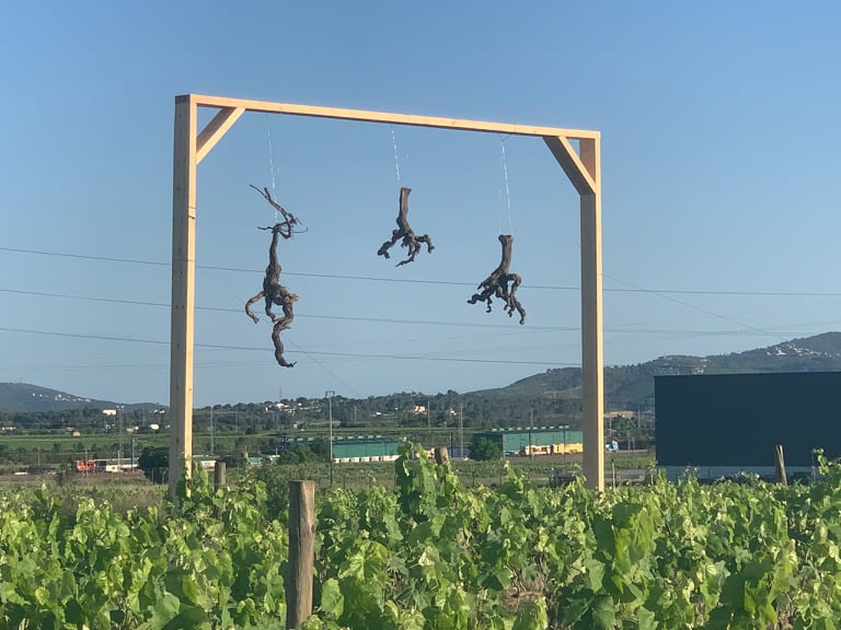 Expectació al Penedès per una obra reivindicativa del poeta Santi Borrell. EIX