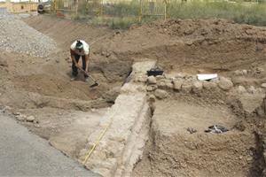 Finalitzen les excavacions arqueològiques al camí del cementiri de Sant Martí Sarroca. Ajt Sant Martí Sarroca