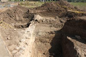 Finalitzen les excavacions arqueològiques al camí del cementiri de Sant Martí Sarroca