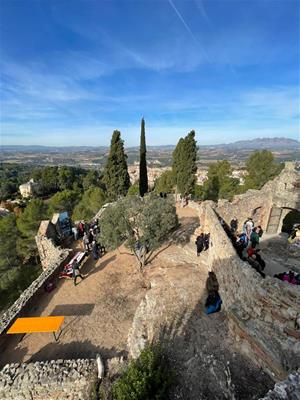 Finalitzen les obres de la tercera fase de restauració del castell de Gelida