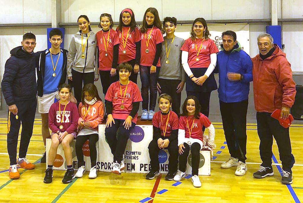 Fins a 37 esportistes de la comarca van participar a la jornada esportiva organitzada pel Consell Esportiu del Baix Penedès. Eix