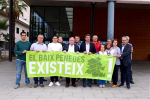 Front comú dels alcaldes del Baix Penedès per exigir l'ampliació de l'Hospital del Vendrell. ACN