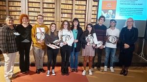 Gairebé 30 participants a la cinquena edició dels premis Lalo als millors treballs de recerca de batxillerat. EIX
